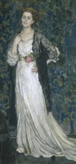 Portrait of Marina Makovskaya, 1912. Artist: Golovin, Alexander Yakovlevich (1863-1930)