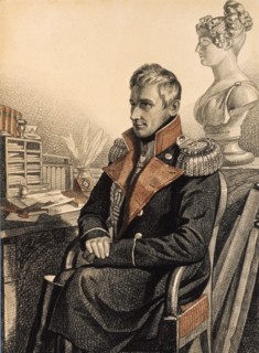 Portrait of Count Mikhail Vorontsov (1782-1856), 1820s. Artist: Hampeln, Carl, von (1794-after 1880)