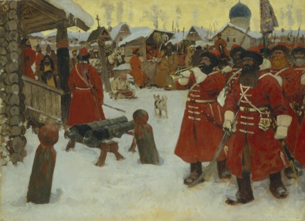 The Streltsy, 1907. Artist: Ivanov, Sergei Vasilyevich (1864-1910)