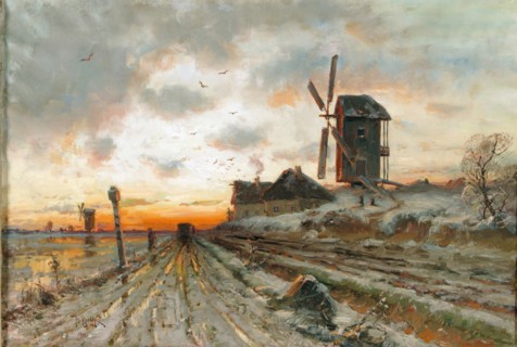 Early spring, 1906. Artist: Klever, Juli Julievich (Julius), von (1850-1924)