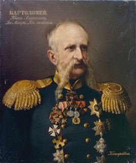 Portrait of Ivan Alexeyevich Bartolomey (1813?1870), 1860s. Artist: Ksenofontov, Ivan Stepanovich (1817-1875)