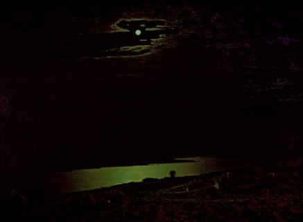 Moonlit Night on the Dniepr, 1882. Artist: Kuindzhi, Arkhip Ivanovich (1842-1910)