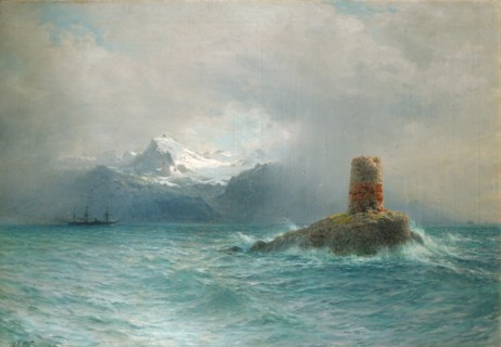 The Lofoten Islands, 1895. Artist: Lagorio, Lev Felixovich (1827-1905)