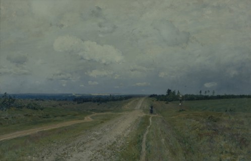 The Vladimirka Road, 1892. Artist: Levitan, Isaak Ilyich (1860-1900)