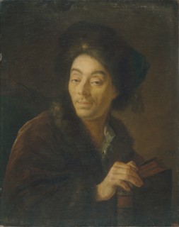 Portrait of the actor Yakov Danilovich Shumsky (1732-1812), 1760. Artist: Losenko, Anton Pavlovich (1737-1773)