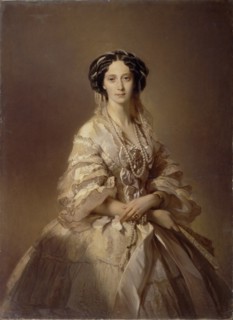 Portrait of Maria Alexandrovna (1824-1880), Empress of Russia. Artist: Makarov, Ivan Kosmich (1822-1897)