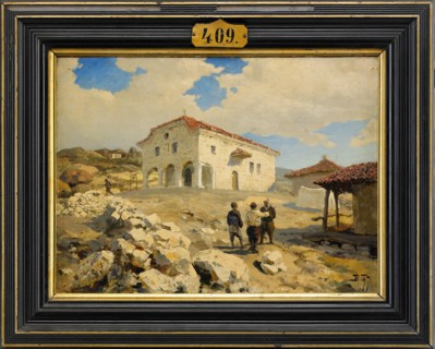 A Church in the Balkans, 1877. Artist: Polenov, Vasili Dmitrievich (1844-1927)