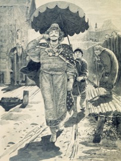 Churila Plyonkovich, 1895. Artist: Ryabushkin, Andrei Petrovich (1861-1904)