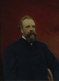 Portrait of Sergei Mikhailovich Tretyakov (1834-1892), 1895. Artist: Serov, Valentin Alexandrovich (1865-1911)