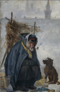 A man's mind is his kingdom. Artist: Shmelkov, Pyotr Michaylovich (1819-1890)