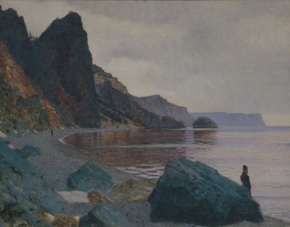 Near the St. George Monastery. Crimea. Artist: Vereshchagin, Vasili Vasilyevich (1842-1904)