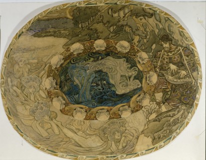 Sadko, 1899-1900. Artist: Vrubel, Mikhail Alexandrovich (1856-1910)