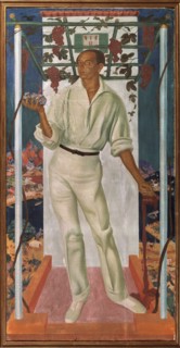Portrait of the Mexican artist Roberto Montenegro Nervo (1887-1968), 1915. Artist: Yakovlev, Alexander Yevgenyevich (1887-1938)