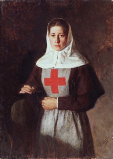 A nurse, 1886. Artist: Yaroshenko, Nikolai Alexandrovich (1846-1898)