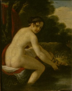 Susanna at her Bath, 1813. Artist: Yegorov, Alexei Yegorovich (1776-1851)