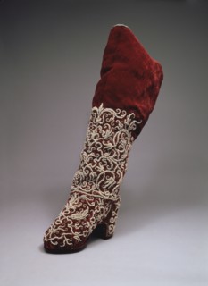 Lady boot, Second Half of the 17th cen.. Artist: Russian master