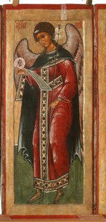 The Archangel Gabriel, 1645. Artist: Fomin, Terenty (active 1646?1670)