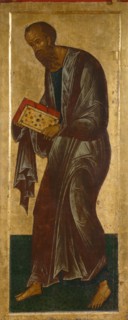 The Apostle Paul (From the Deesis Range), 1497. Artist: Russian icon