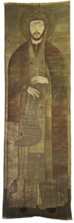The Shroud of Alexander Nevsky (Ecclesiastical embroidery), 1670s. Artist: Stroganov workshop