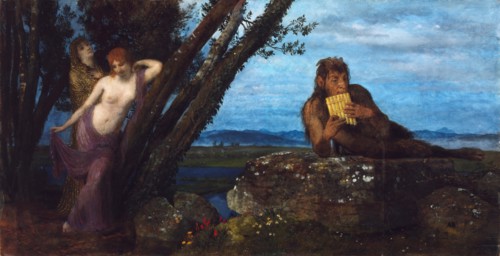 Spring Evening, 1879. Artist: Böcklin, Arnold (1827-1901)
