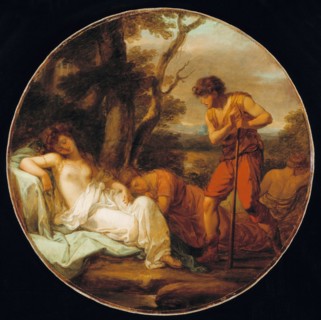 Cymon and Iphigenia, c. 1780. Artist: Kauffmann, Angelika (1741-1807)