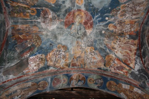 First Council of Nicaea, 14th century. Artist: Anonymous