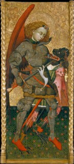 Saint Michael the Archangel, c. 1440. Artist: Blasco de Grañén (?-1459)