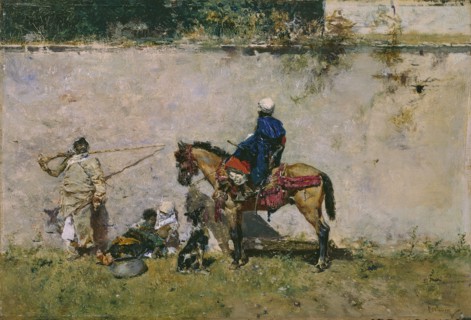 The Moroccans, 1872-1873. Artist: Fortuny, Marià (1838-1874)