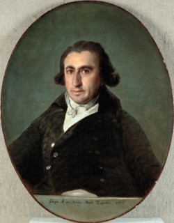 Portrait of Martín Zapater, 1797. Artist: Goya, Francisco, de (1746-1828)