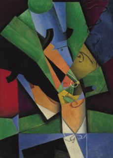 The Smoker (Frank Haviland), 1913. Artist: Gris, Juan (1887-1927)