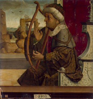 King David, c. 1525. Artist: Maestro de Becerril (active Early 16th-century)