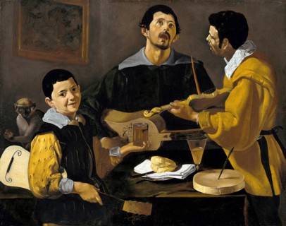The Three Musicians, ca 1616. Artist: Velàzquez, Diego (1599-1660)