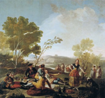 A Picnic, 1776. Artist: Goya, Francisco, de (1746-1828)