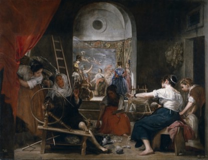 The Fable of Arachne (Las Hilanderas), c. 1657?1658. Artist: Velàzquez, Diego (1599-1660)