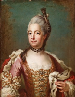 Louisa Ulrika of Prussia (1720-1782). Artist: Björk, Jakob (1726-1793)