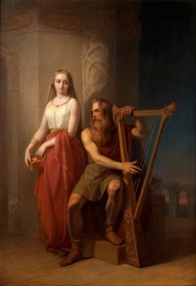 Idun and Bragi, 1846. Artist: Blommér, Nils Jakob (1816-1853)