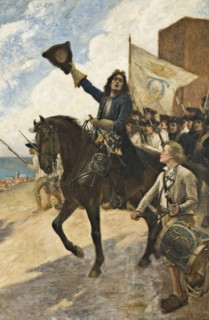 Magnus Stenbock in the Battle of Helsingborg. Artist: Cederström, Gustaf (1845-1933)