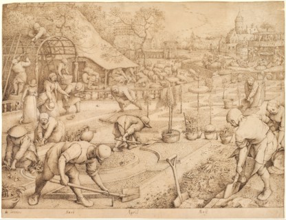 Spring, 1565. Artist: Bruegel (Brueghel), Pieter, the Elder (ca 1525-1569)