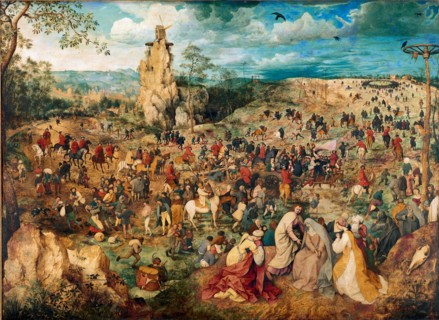 Christ Carrying the Cross, 1564. Artist: Bruegel (Brueghel), Pieter, the Elder (ca 1525-1569)