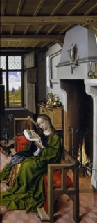 Saint Barbara, 1438. Artist: Campin, Robert (ca. 1375-1444)