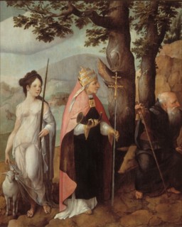 The Patrons of the Van Lokhorst family, 1526-1527. Artist: Scorel, Jan, van (1495-1562)