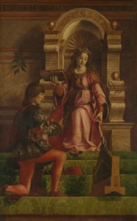 Music, 1470s. Artist: Justus van Gent (Joos van Wassenhove) (ca 1410-ca 1480)