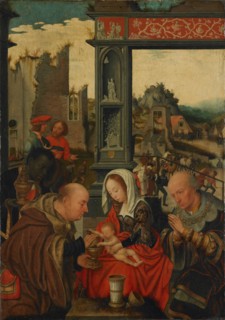 The Adoration of the Kings, 1525. Artist: Mostaert, Jan (1472/73-1555/56)