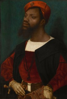 Portrait of an African man, ca 1530. Artist: Mostaert, Jan (1472/73-1555/56)