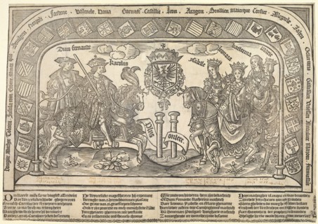The six children of Philip the Handsome: Eleanor of Castile, Charles V, Isabella of Austria, Ferdinand I, Mary and Catherine, c. 1523. Artist: Nieulandt, Jan, van (16th century)