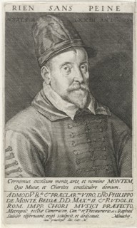 Portrait of the Composer Philippe de Monte (1521-1603), 1594. Artist: Sadeler, Raphael, the Elder (1560-1628)