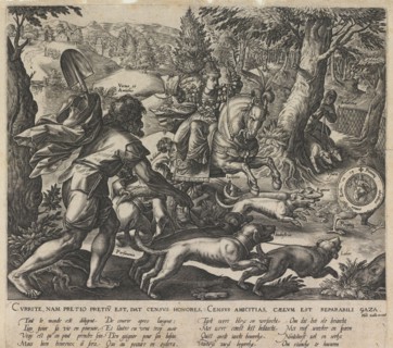 An Allegorical Hunt, 1578. Artist: Stradanus (Straet, van der), Johannes (1523-1605)