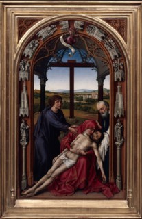 The Altar of Our Lady (Miraflores Altar), c. 1440. Artist: Weyden, Rogier, van der (ca. 1399-1464)