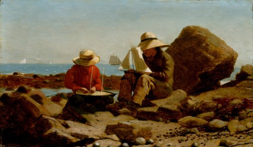 The Boat Builders, 1873. Artist: Homer, Winslow (1836-1910)