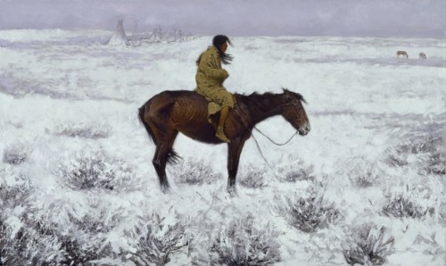 The Herd Boy, 1905. Artist: Remington, Frederic Sackrider (1861-1909)